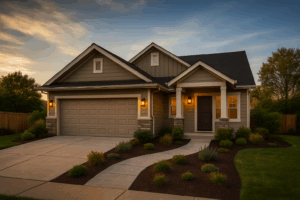 Napa rental property with clean landscaping, symbolizing how proper maintenance and professional property management help improve rental cash flow.